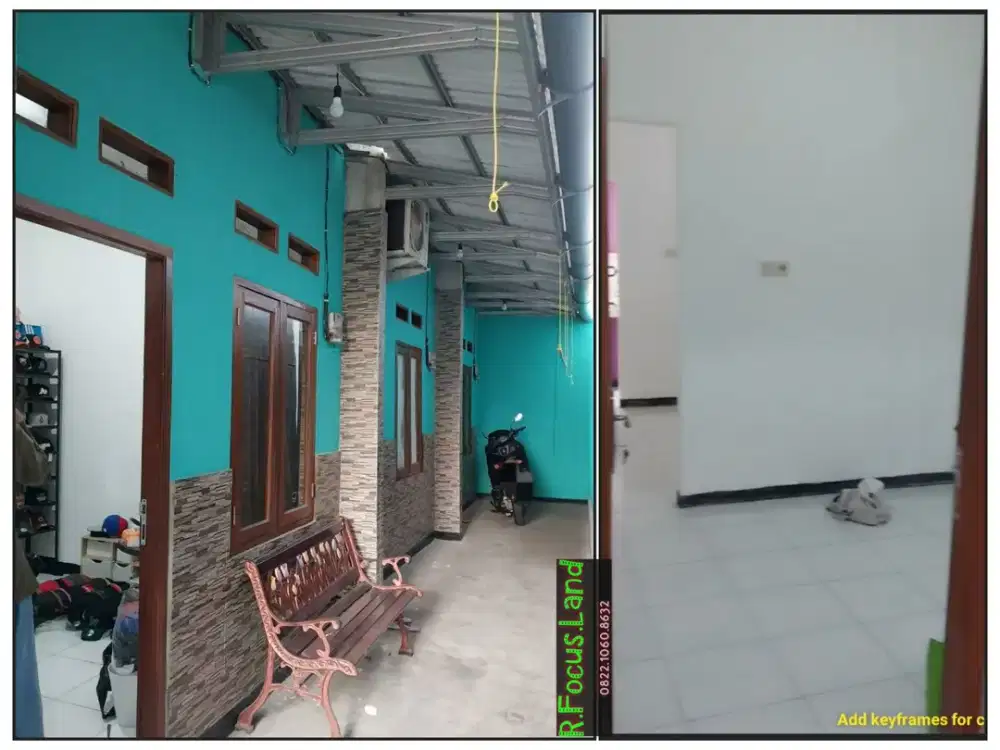 Kontrakan 3 pintu Akses Mobil luas 90 di CILEDUG