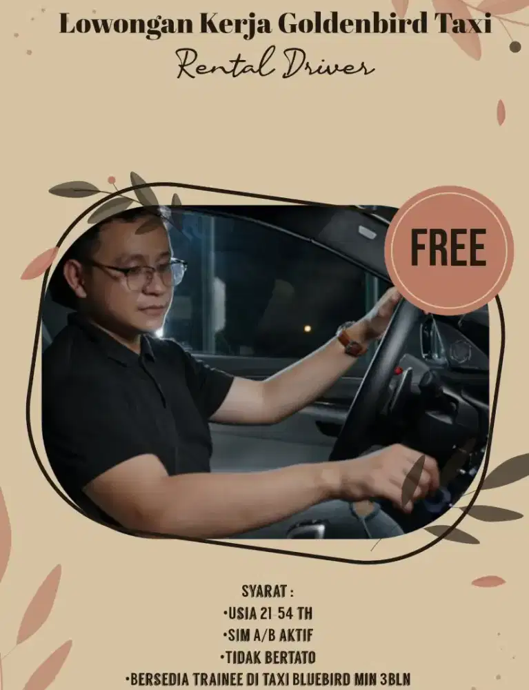 Lowongan Driver Taxi