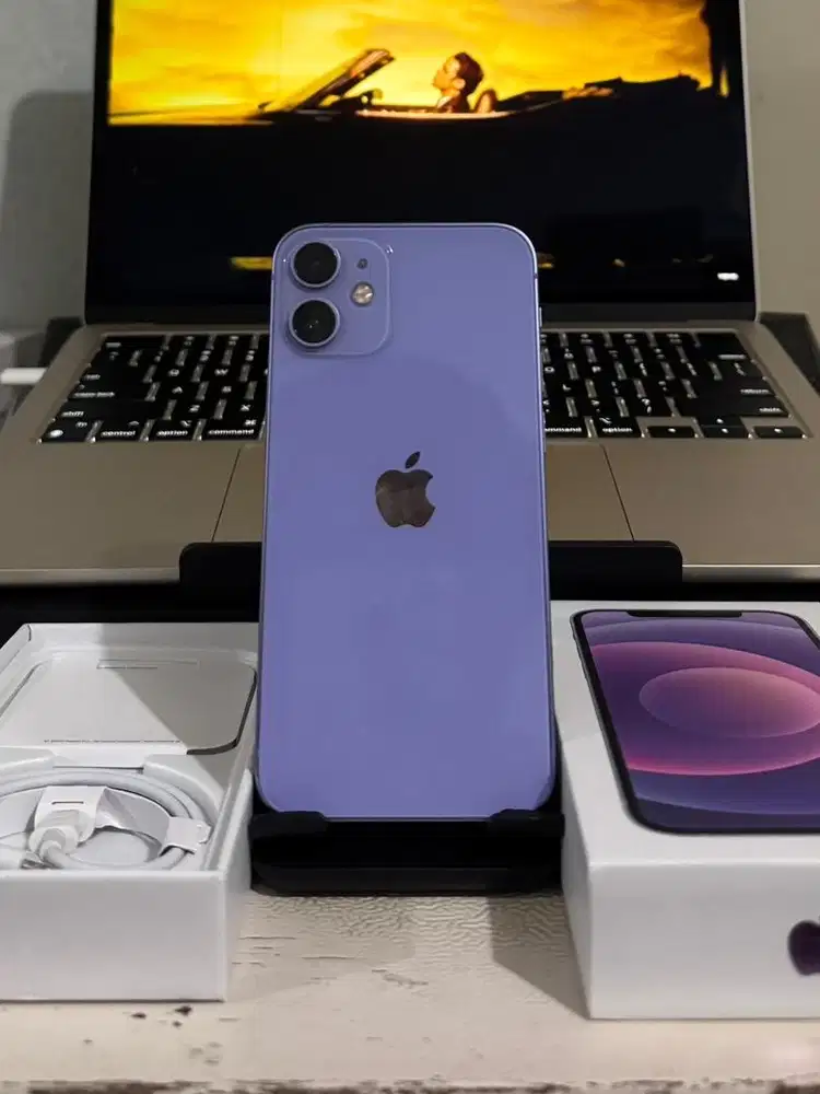 Iphone 12 mini purple Inter 256gb all operator