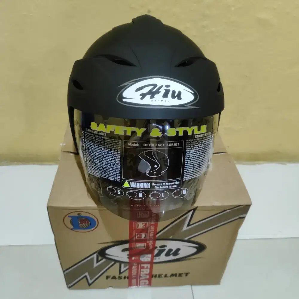 Helm Hiu Nico Half Fast