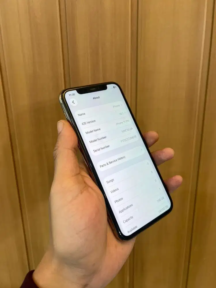 iphone 11 pro 256gb gold inter permanen