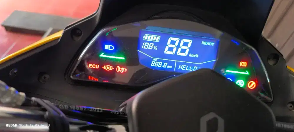 Motor Listrik Polytron EV Fox S Km.1800