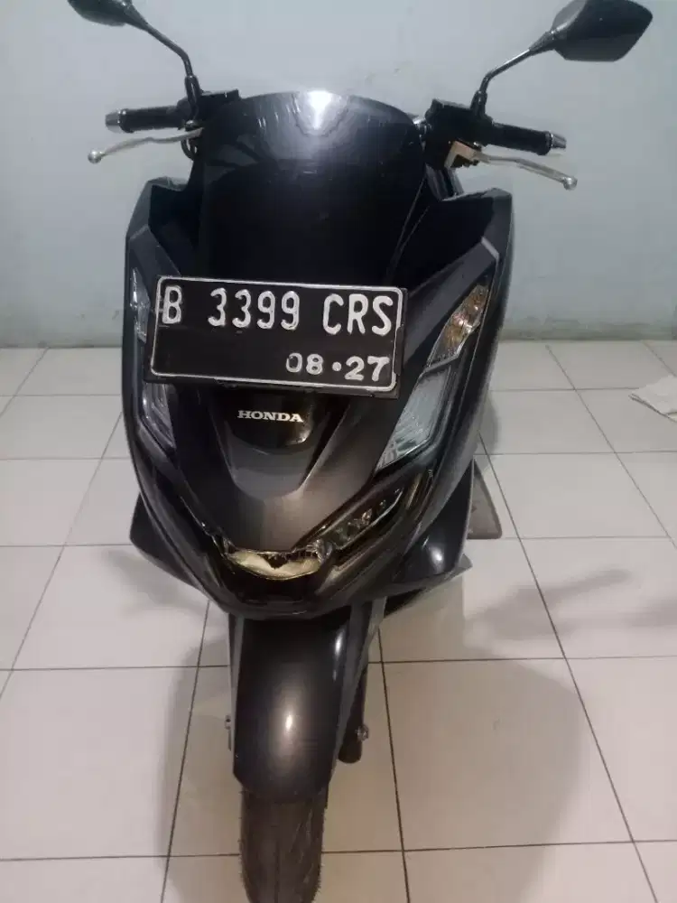 PCX CBS 2022 abu abu glossy