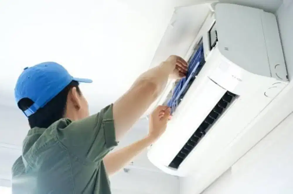 Jasa Service AC, Bongkar pasang AC, Service mesin cuci & Kulkas.