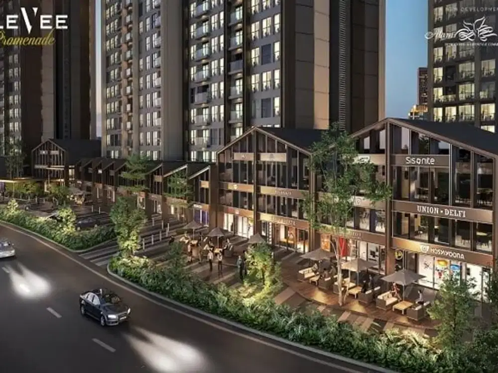 STRATEGIS DIJUAL Ruko Elevee Promenade 2 Lantai ALAM SUTERA