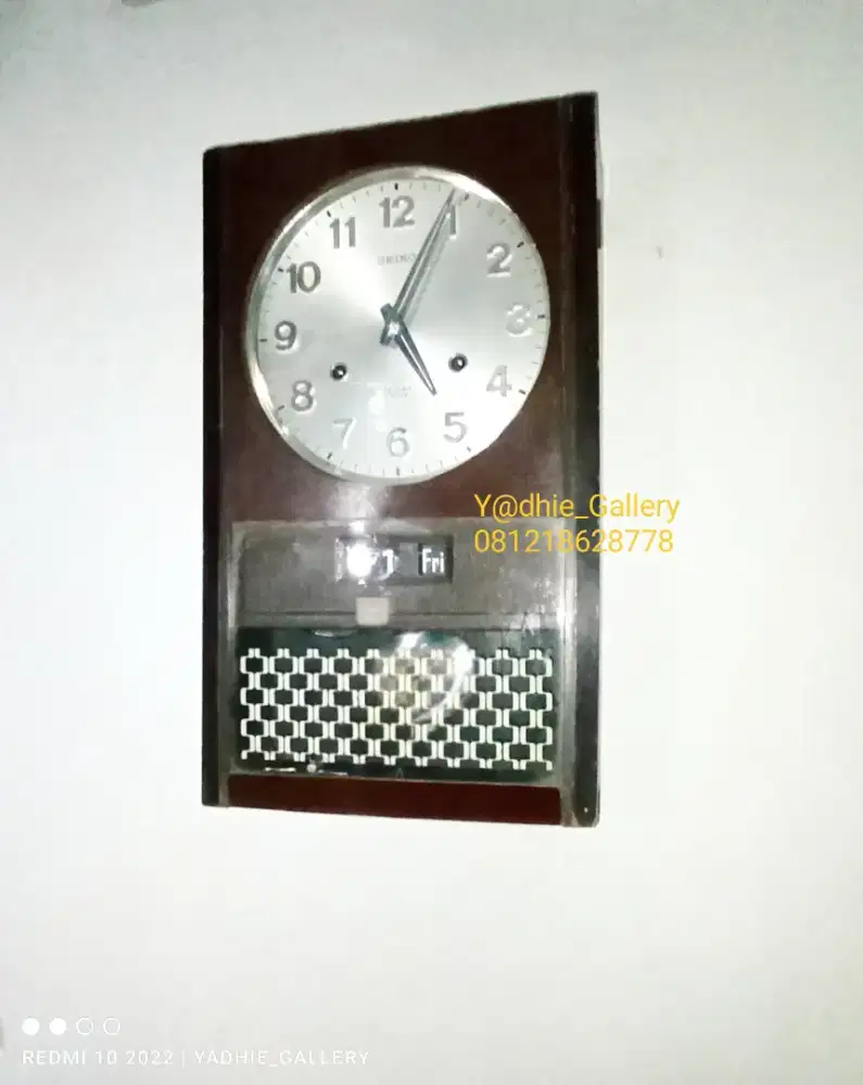 JAM DINDING VINTAGE ORIGINAL JEPANG
