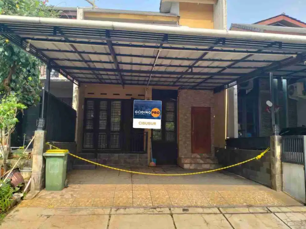 *Nego sampai  Deal l Rumah 2 Lantai Siap Huni di Cibubur Residence*