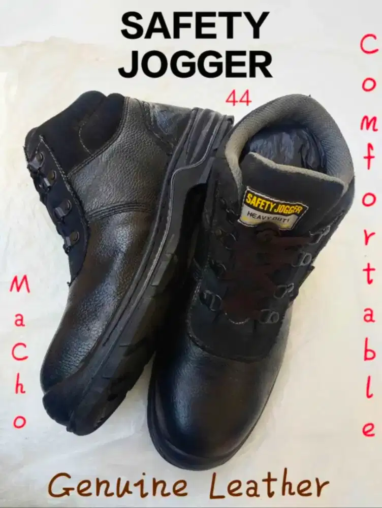 SAFETY JOGGER 44, Asli KuliT, MaCho, Nyaman