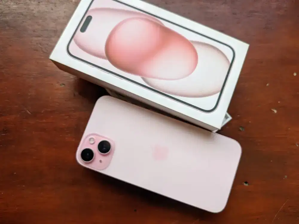 iPhone 15 Plus 128GB Pink ResmiBox