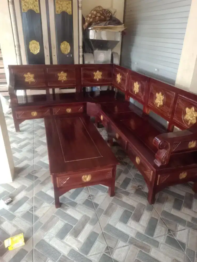 Kursi Sudut/Kursi L Minimalis