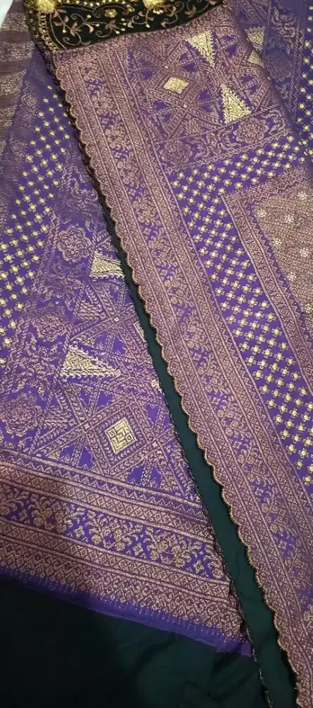 Kain songket Palembang mewah