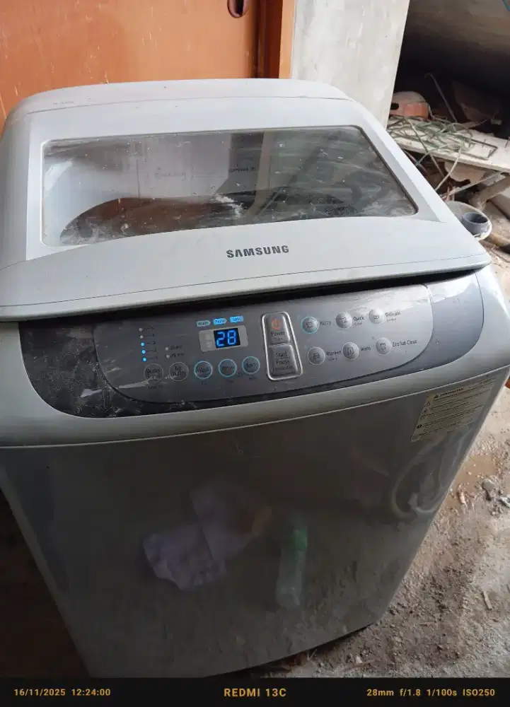 Jual mesin cuci Samsung digital type WA85F5s3 maksimum cuci 8.5kg 450w