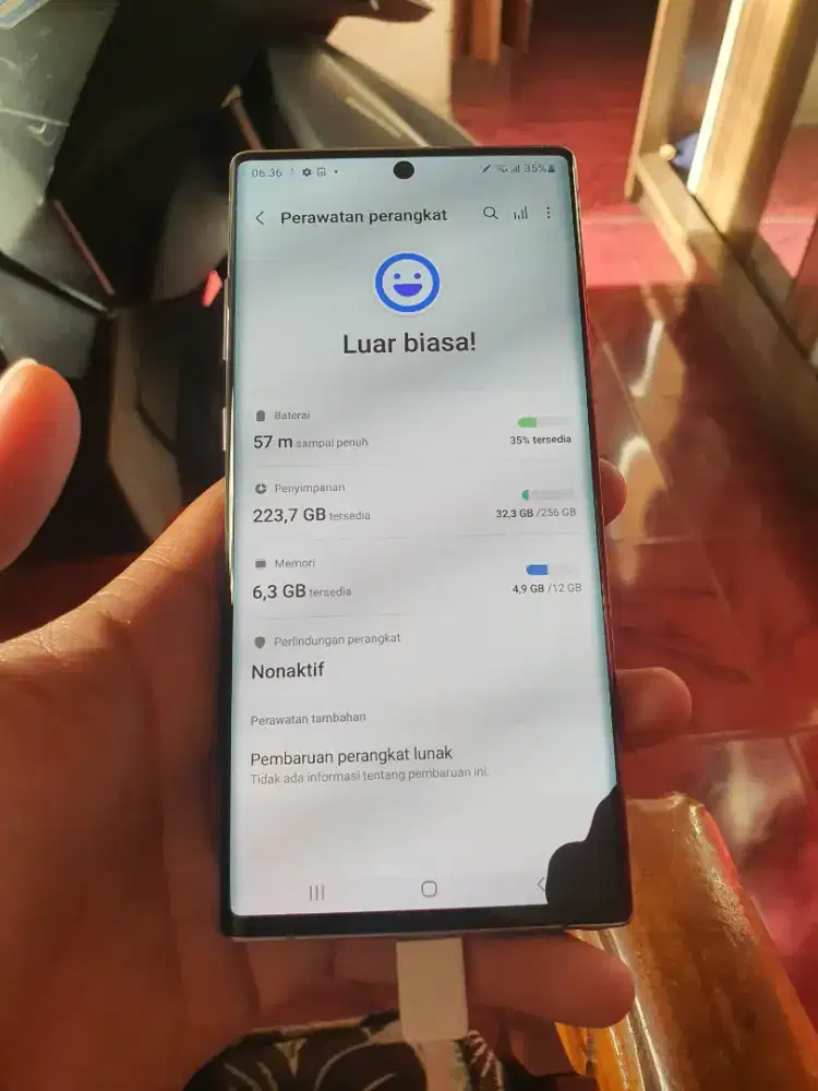 Jual hp samsung note 10 plus 12/256gb ex inter dual sim exynos