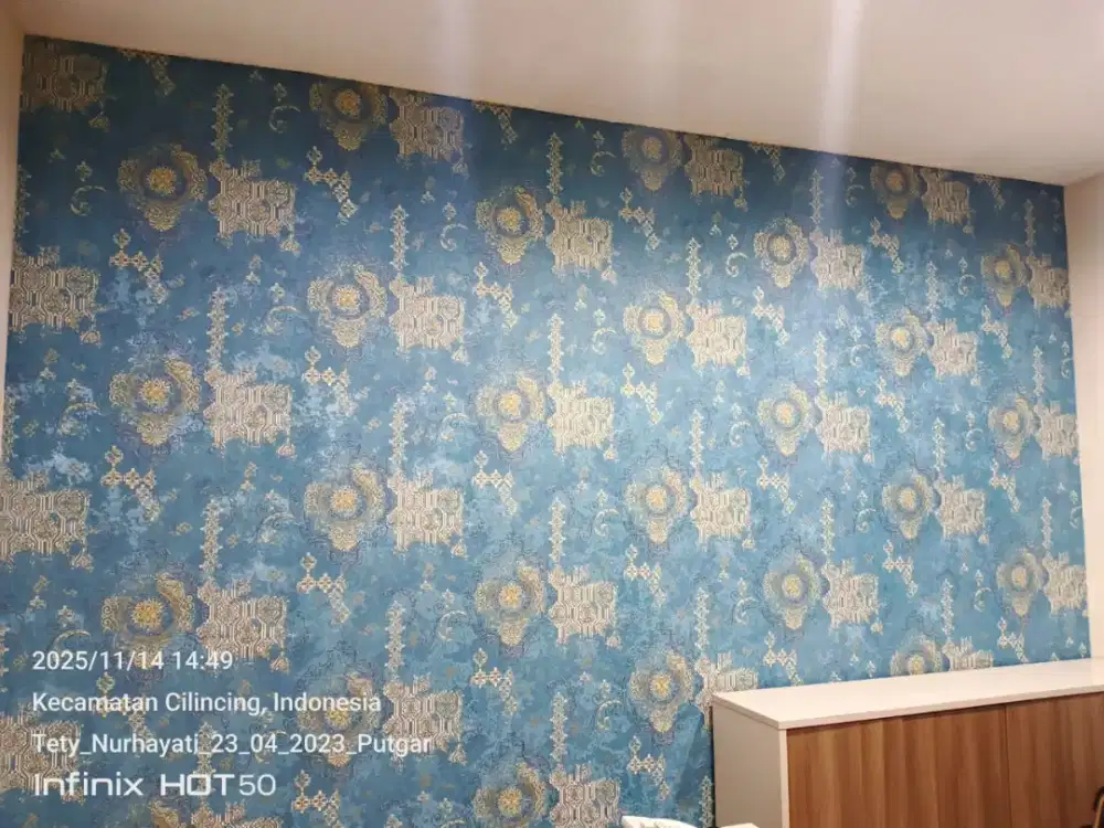 Jual dan jasa pasang wallpaper dinding