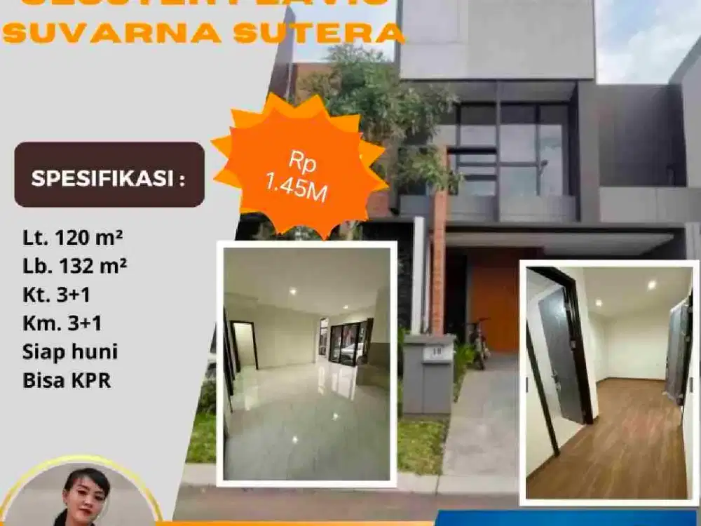 Murah Banget Flavio Lt. 120 Suvarna Lavon Cikupa Tangerang