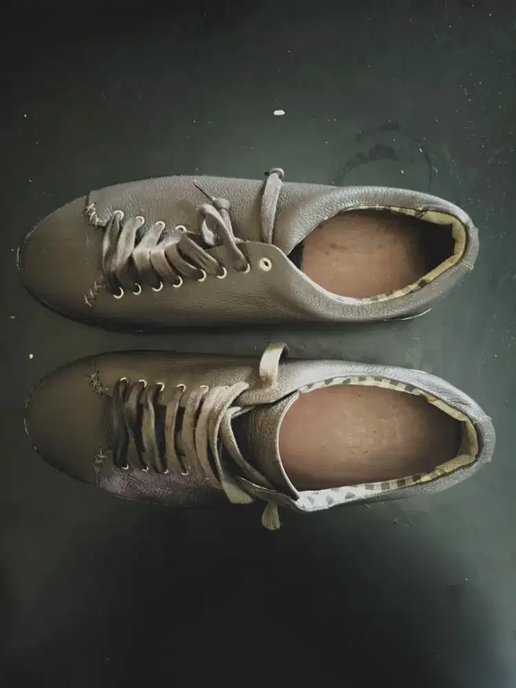 sepatu kulit.jerik coklat ftale