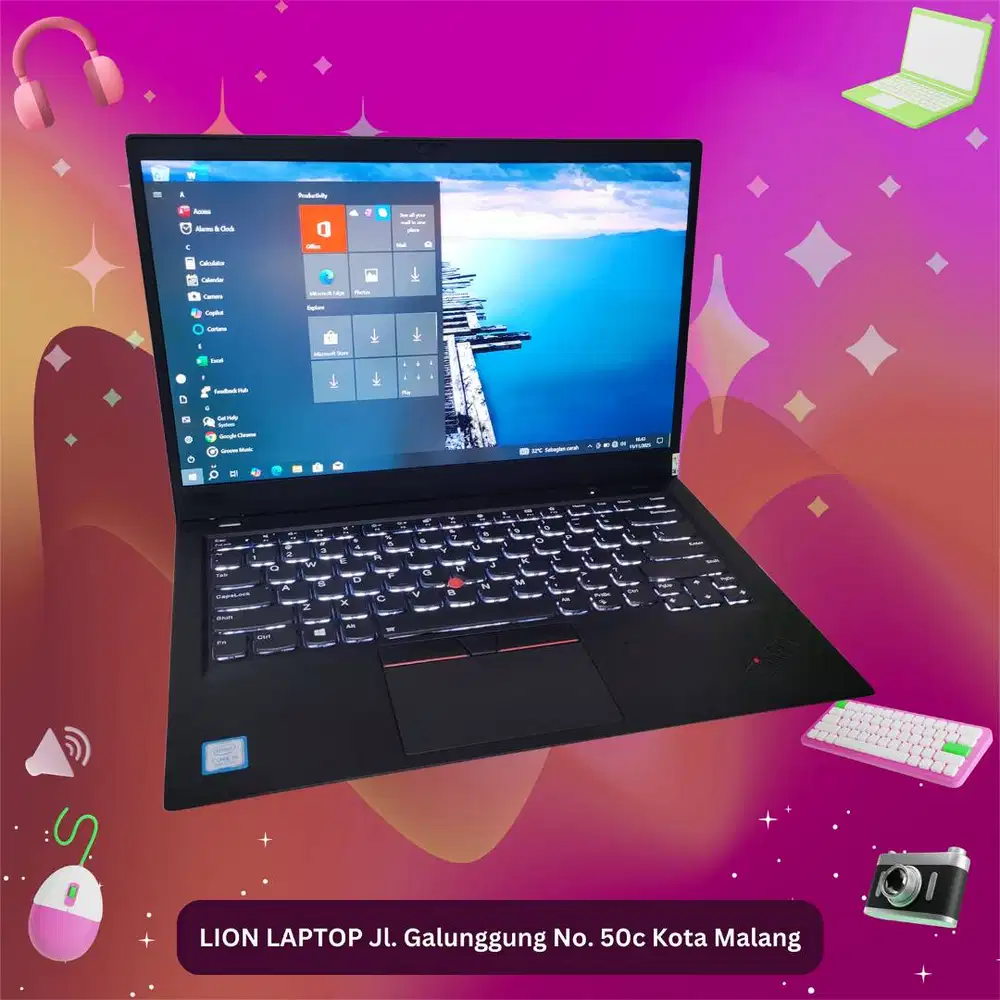 X1 Carbon Slim Ringan i5 gen 8 8/256 [17|11]