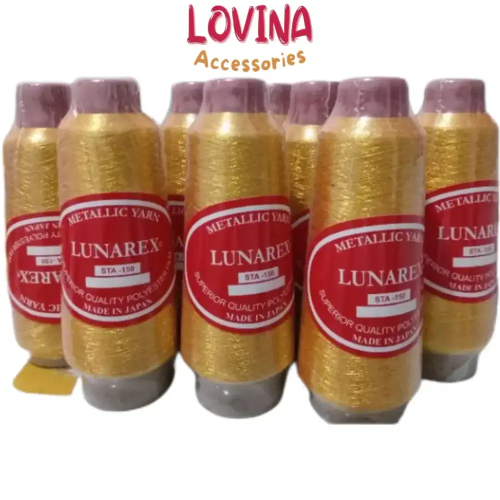 Benang Bordir lunarex Metalic
