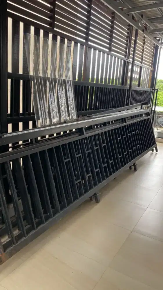 Tukang las pembuatan pagar kanopi tralis pintu