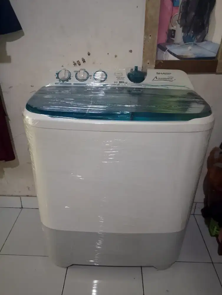 Mesin cuci merek Sharp kap 9kg