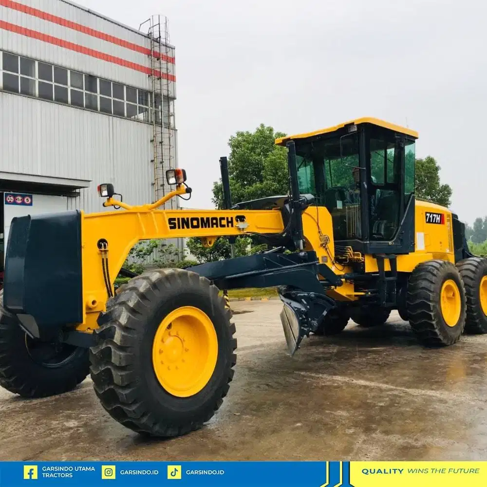 Motor Grader Sinomach 717H | Grader Harga Terbaik Surabaya 2025