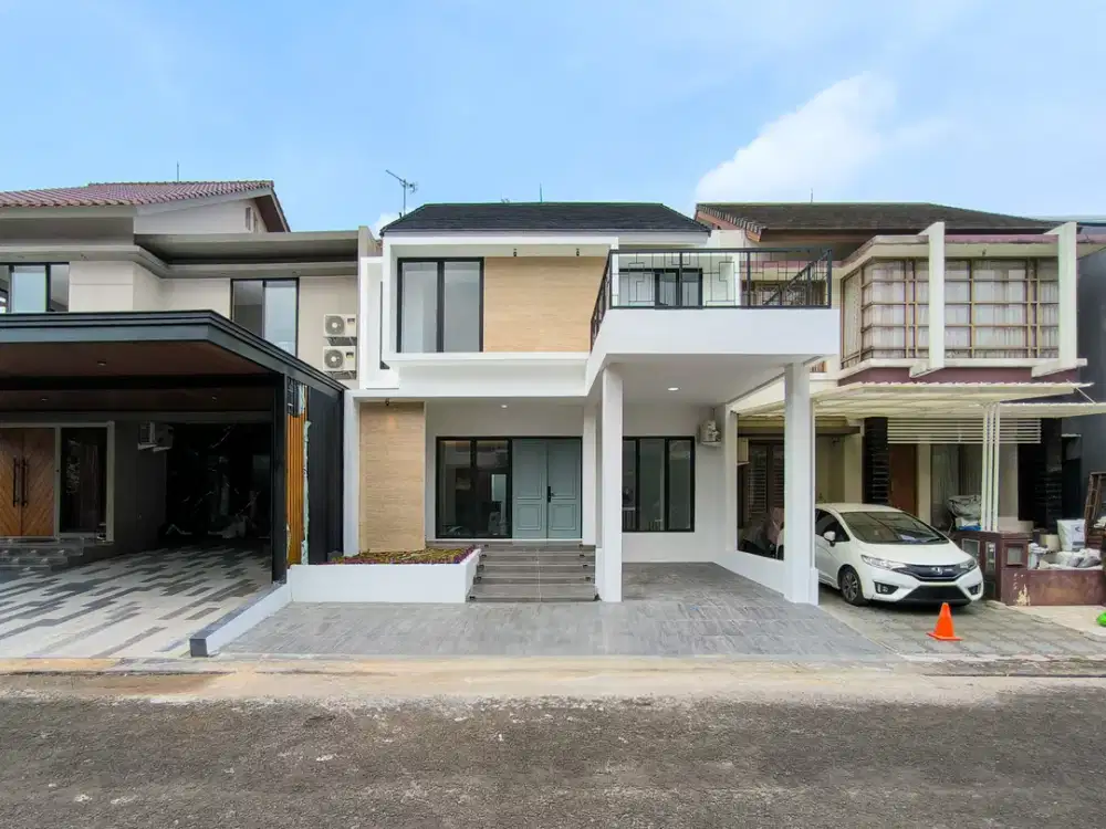 Rumah Brand New Design Modern Di Cluster Emerald Bintaro Jaya