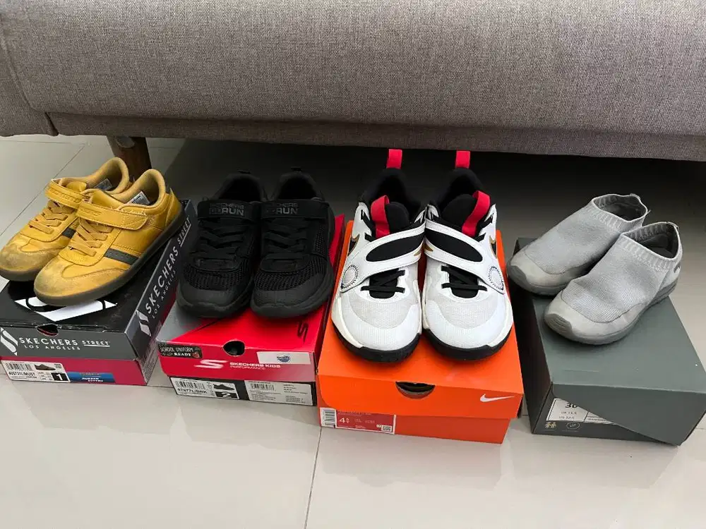 Sepatu Sekolah Skechers, Basket Nike, Sepatu Casual Skechers - Wakai