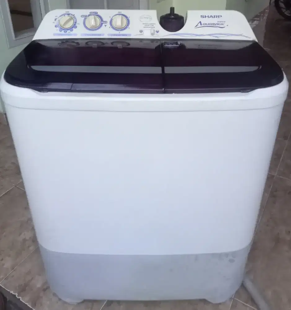 Mesin cuci Aqua, ( mesin cuci 2 tabung bekas )