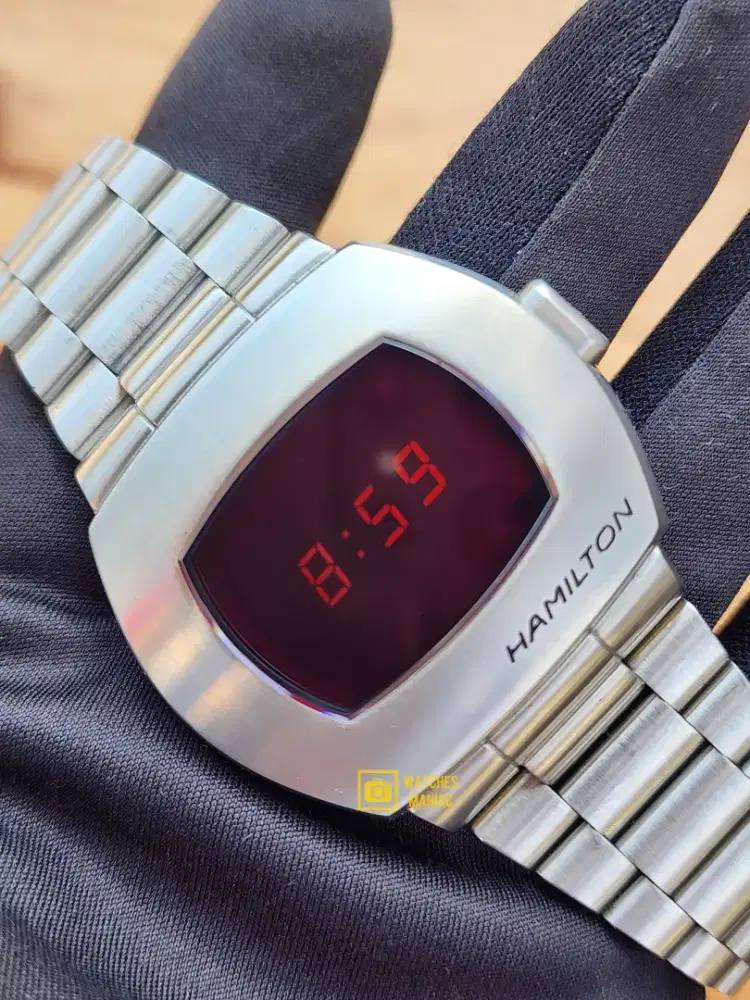 Jam Tangan Rare Original Hamilton American Classic PSR Digital Swiss