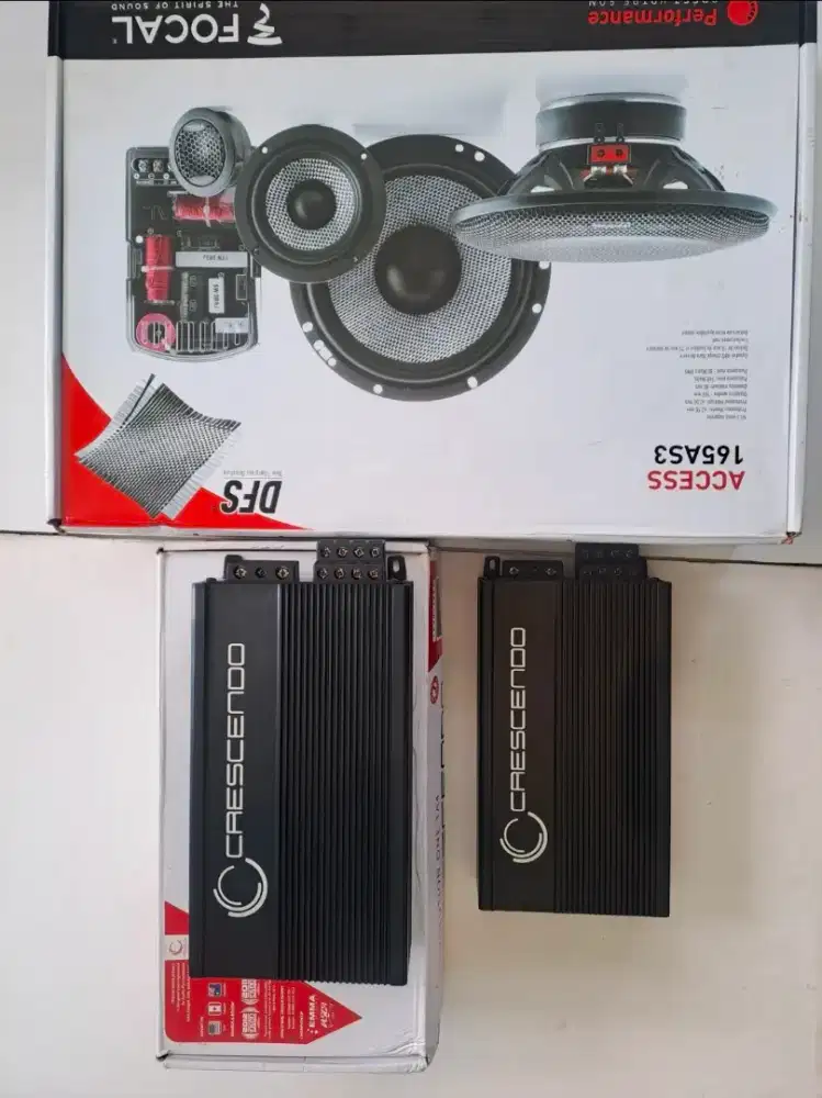 Speaker three way plus power