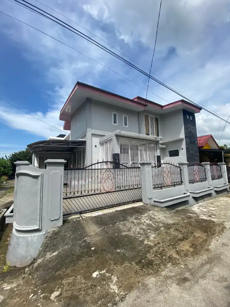 Rumah kokoh di zona hijau, bebas banjir dan galodo