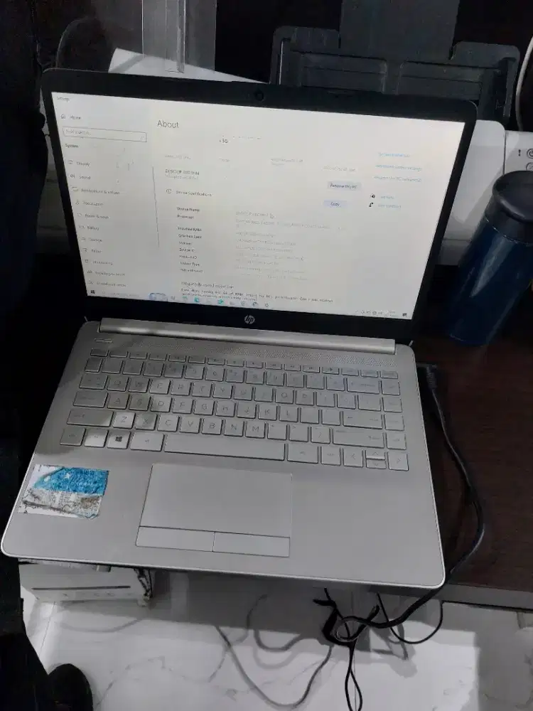 Laptop HP 14s-dk0024au