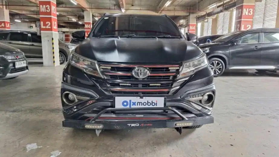 Pajak Panjang TDP 10JT Toyota Rush 1.5 S Bensin-AT 2018 Hitam