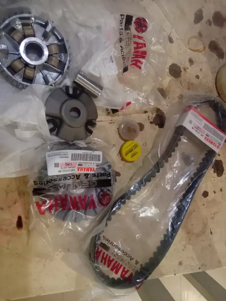 Vanbelt+pulley+roller ukuran 54p