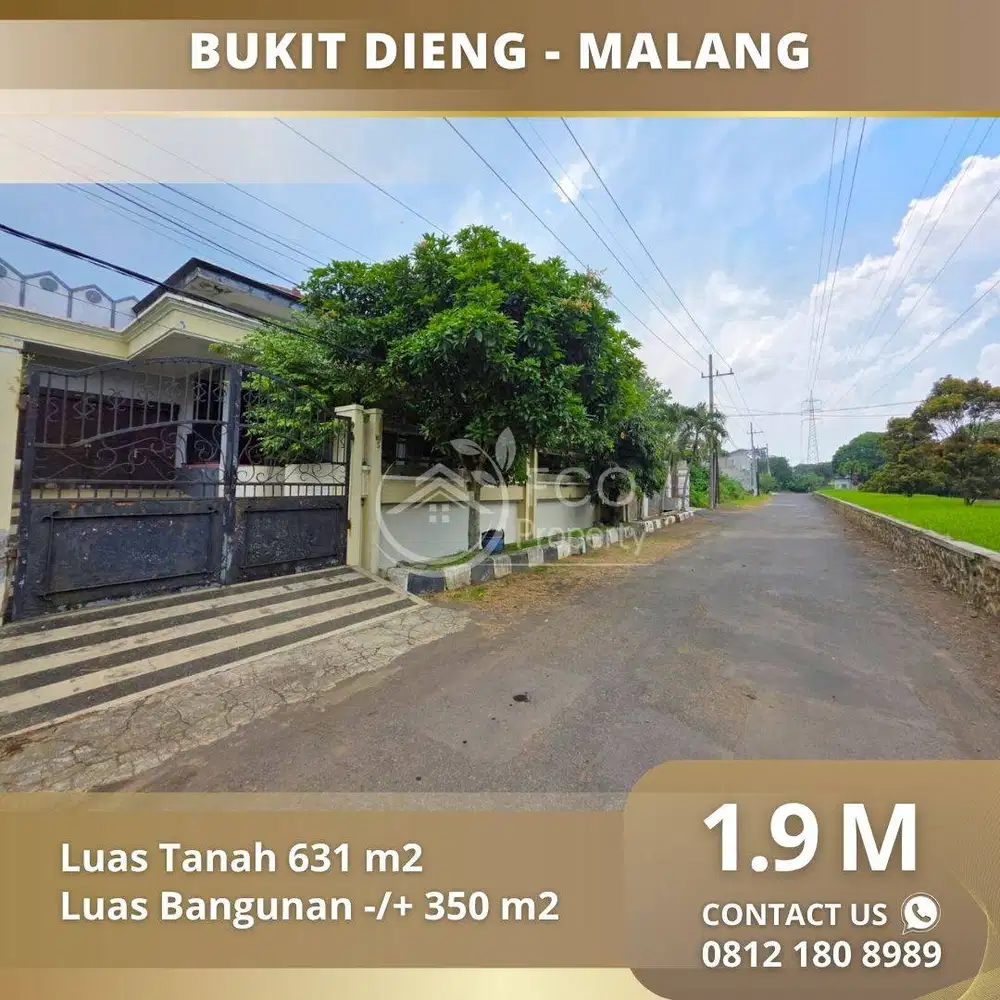 Lelang Rumah Kawasan Bukit Dieng Malang Kota