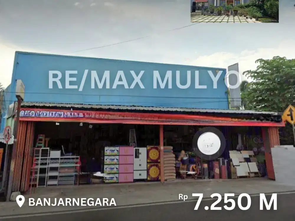 Dijual Ruko Plus Rumah dan Gudang Luas Cocok Untuk Usaha dan Hunian di Banjarnegara