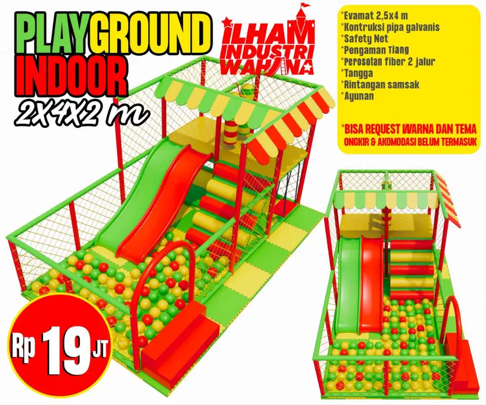 playground 19jt bisa custom desain