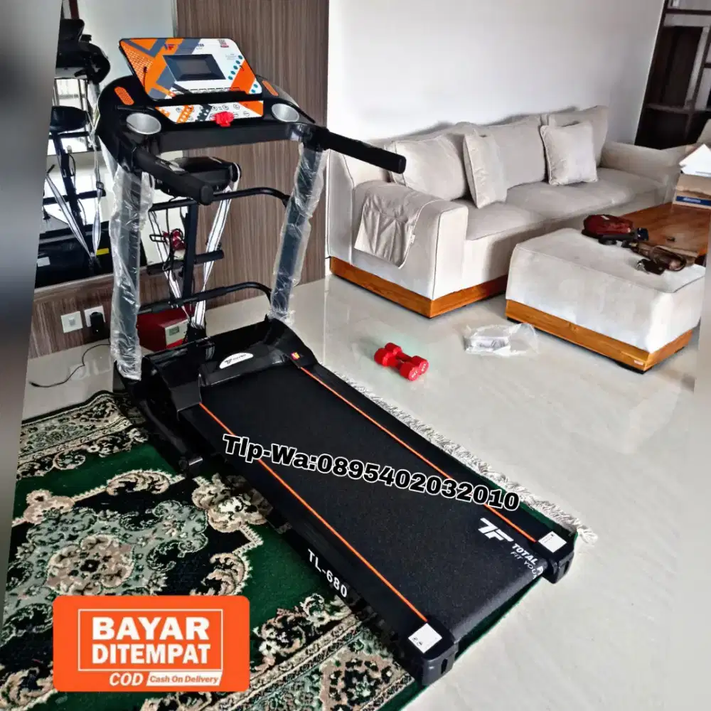 Treadmill Elektrik 680- auto incline