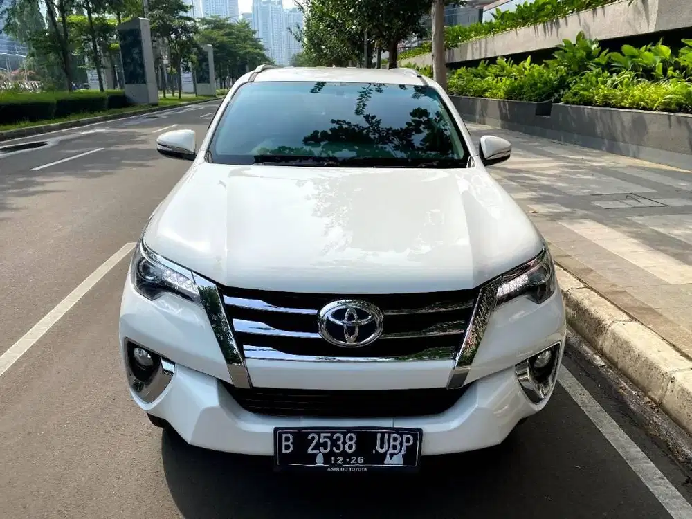 Dp 20jt Fortuner Vrz Solar Matic 2016 Pajak Panjang Odo 90rban