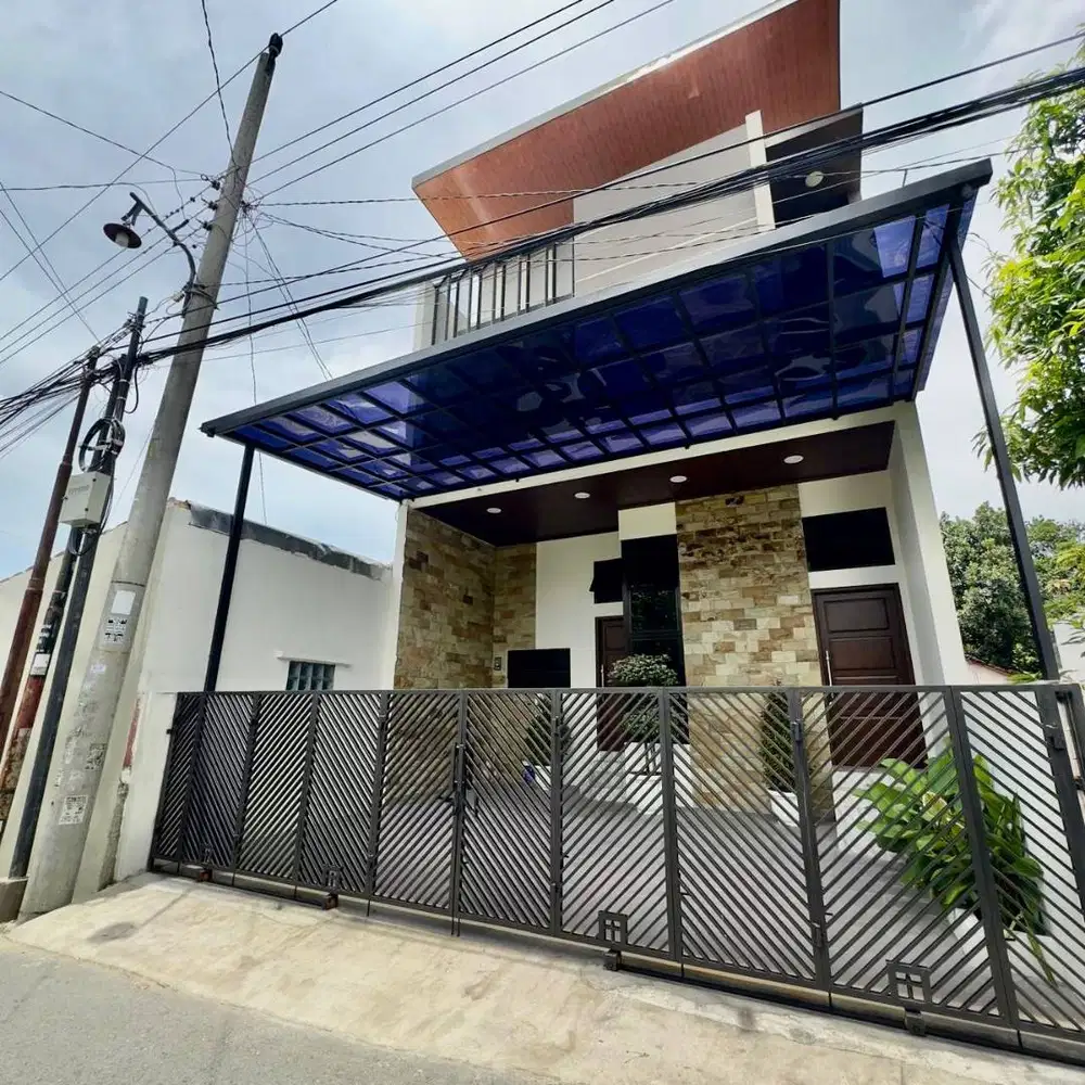 Rumah Premium 2 Lantai Furnished di Jl Kaliurang km 7 dekat Kentungan