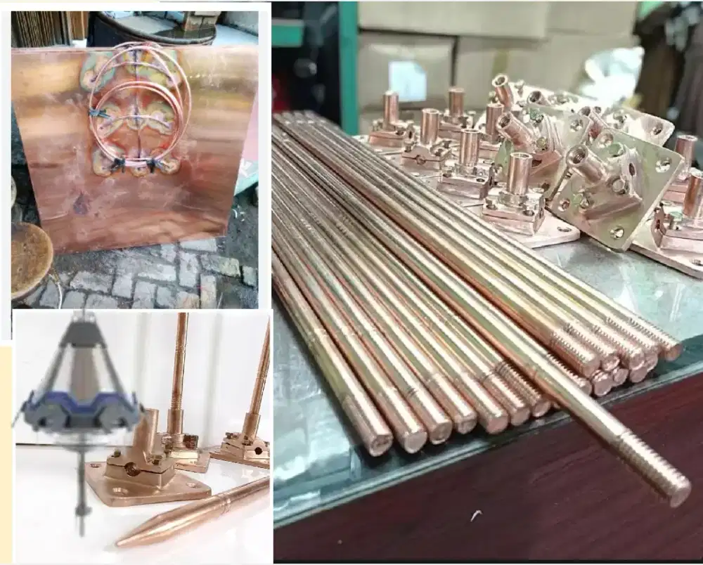 Ahli jasa pasang penangkal petir dan grounding mesin