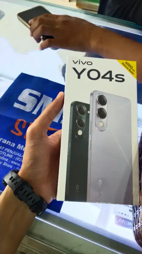 PROMO NEW VIVO Y04S 4+4/46 & 128 GB TAHAN BANTING & TAHAN HUJAN