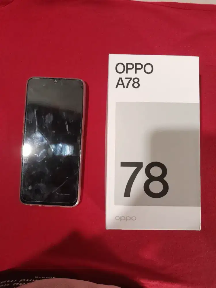 Oppo a78 dijual murah bisa nego