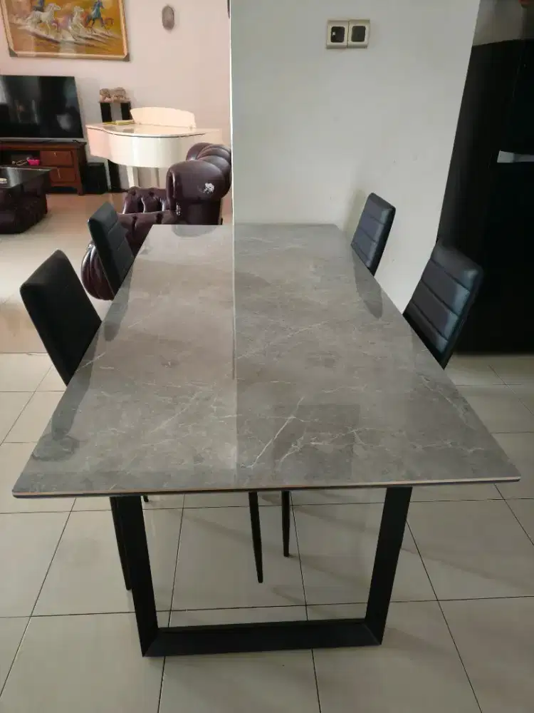 Meja makan set dgn kursi