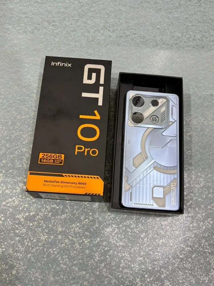 INFINIX GT 10 PRO Ram 8/256, Kondisi Mulus, Lengkap, Bergaransi.