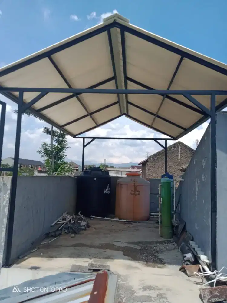Kanopi atap alderon rs
