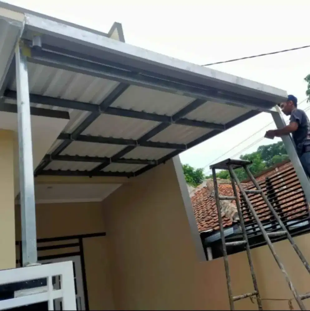 Kanopi atap alderon rs