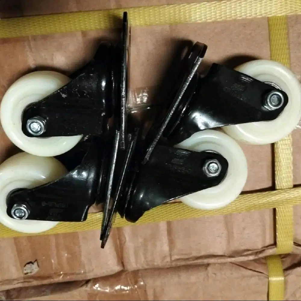 Roda Nylon 2 Inch Double Bering murah