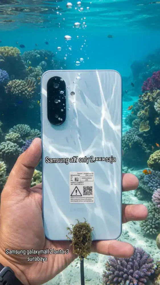 Samsung a17 hp anti air cukup 2 jutaan aja