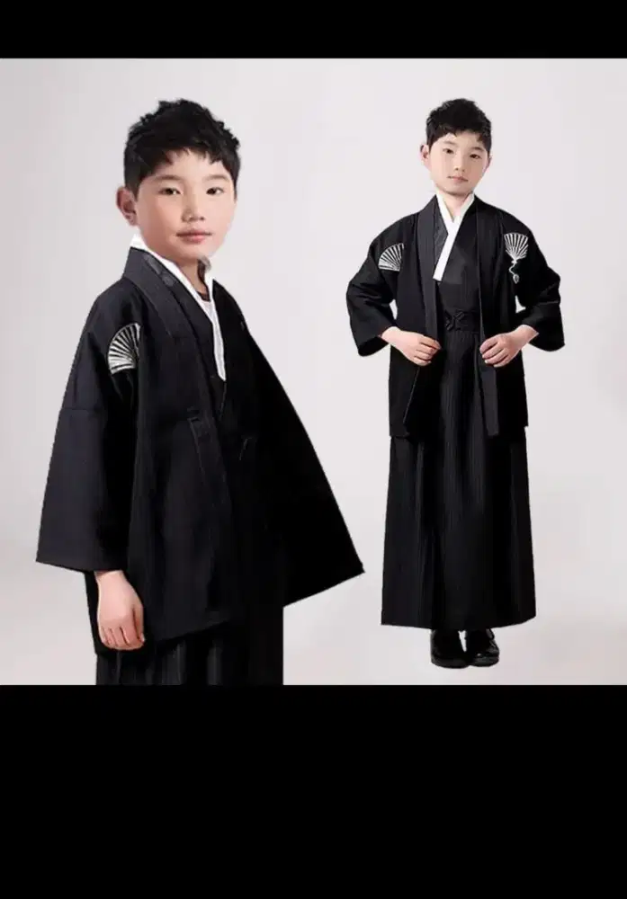 Kostum kimono jepang anak laki